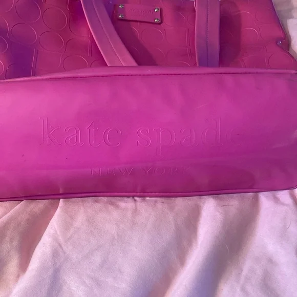 Kate Spade Pink Tote Bag - Picture 6 of 6